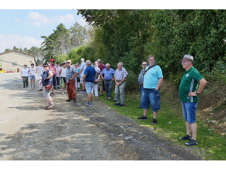 Sankt Crescentius on Tour in Ostheim und auf dem Kreuzberg (Foto: Karl-Franz Thiede)